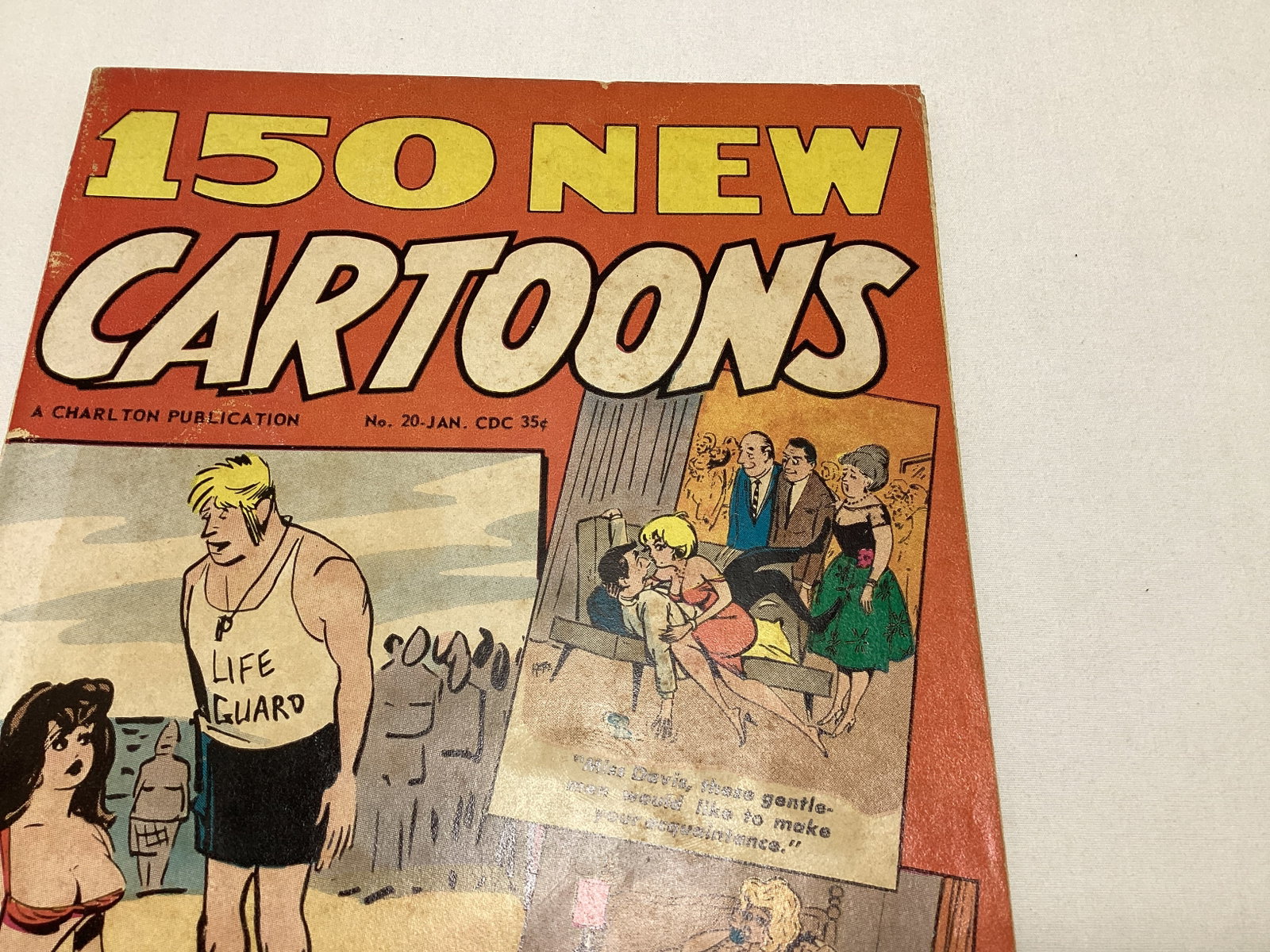 150 New Cartoons 20 Charlton Comic Book - 3