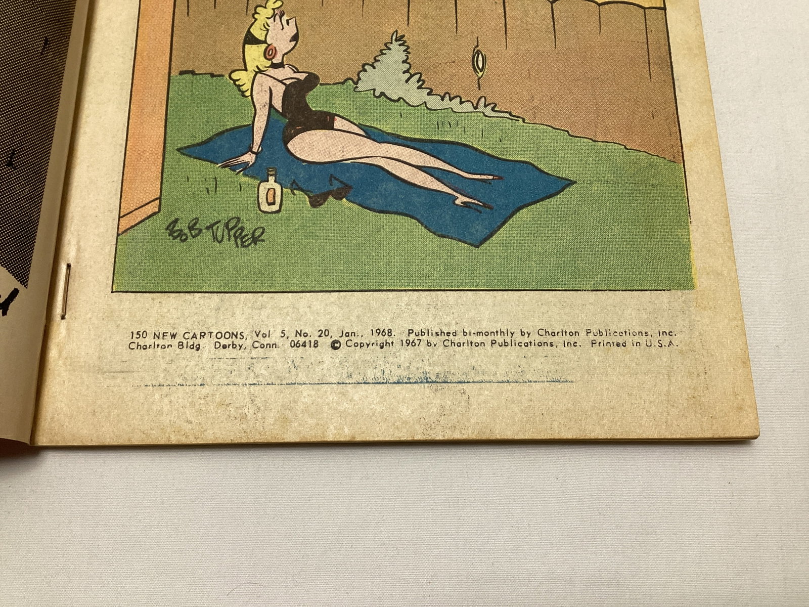 150 New Cartoons 20 Charlton Comic Book - 7