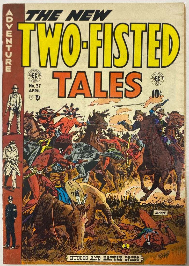 The New Two-Fisted Tales 37 Entertainment Comic Book: 1954, please preview and see all photos for condition