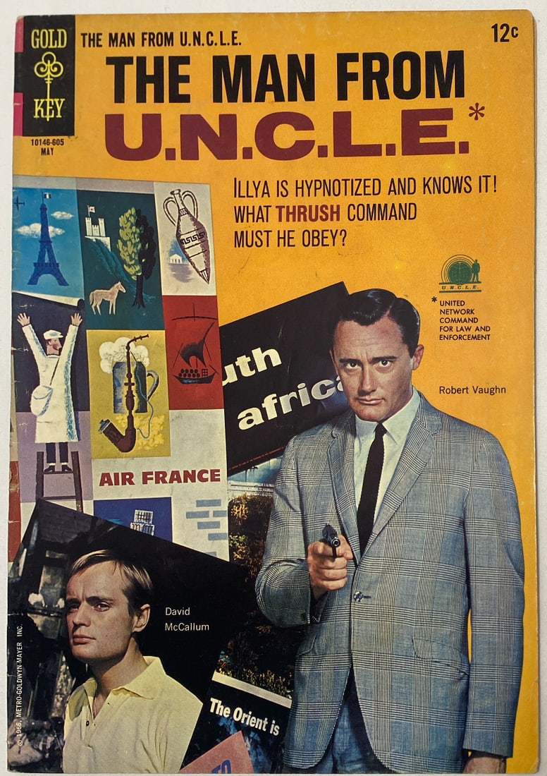 The Man From UNCLE 6 Gold Key Comic Book (1 of 8)