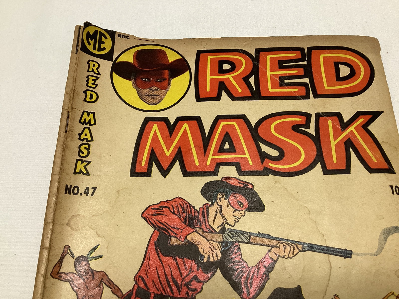 Red Mask 47 Magazine Entertainment Comic Book - 2