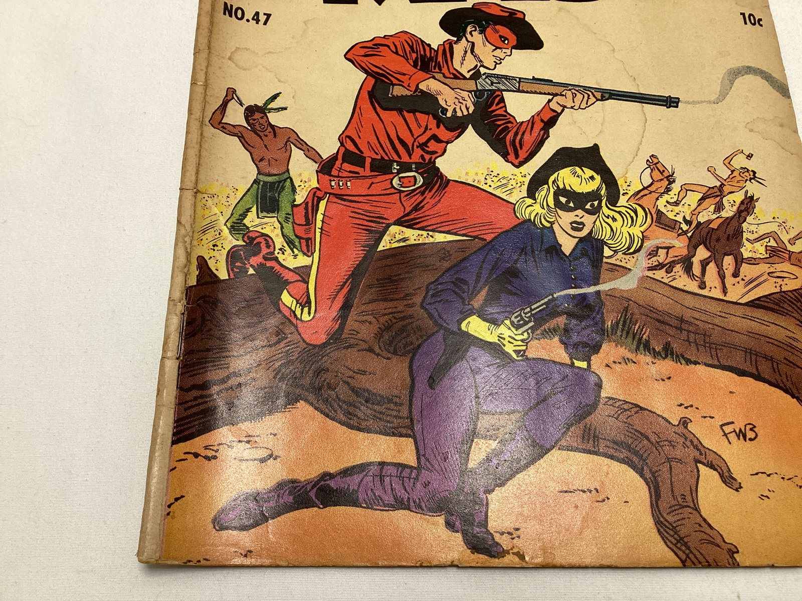 Red Mask 47 Magazine Entertainment Comic Book - 4