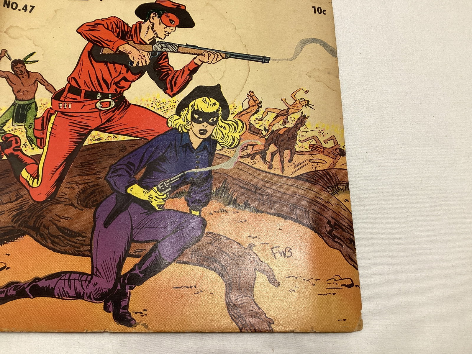 Red Mask 47 Magazine Entertainment Comic Book - 5