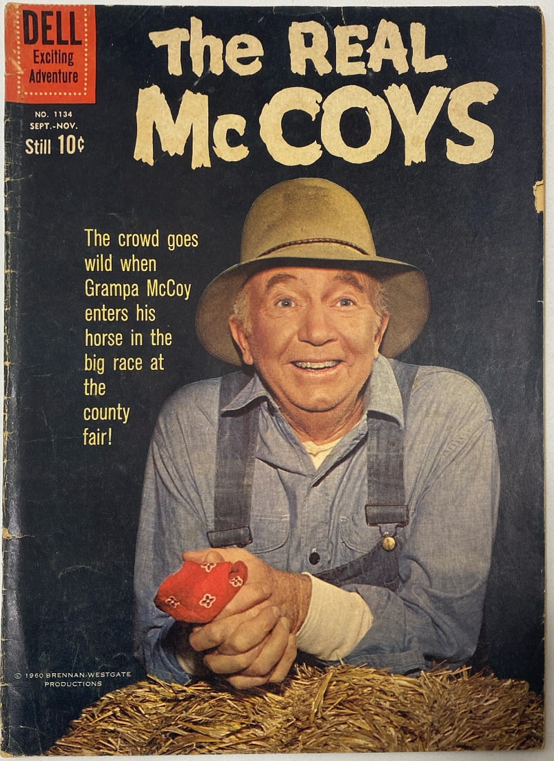 The Real McCoys 1134 Dell Comic Book: 1960, please preview and see all photos for condition