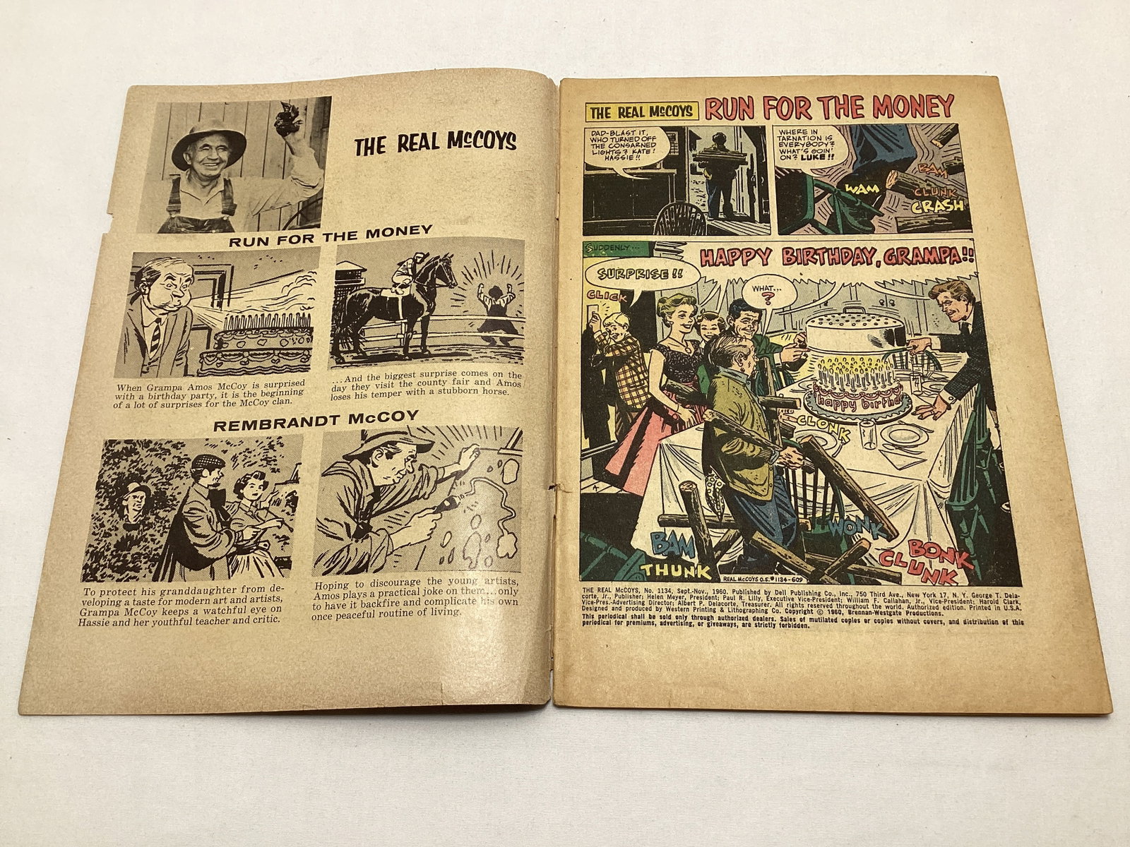 The Real McCoys 1134 Dell Comic Book - 6