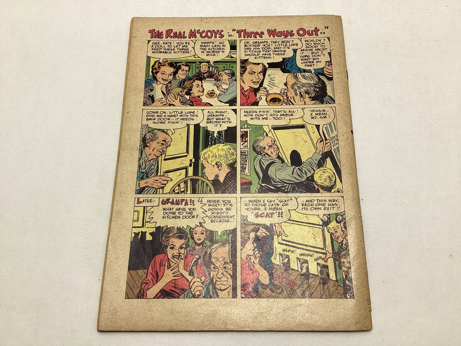 The Real McCoys 1134 Dell Comic Book - 8