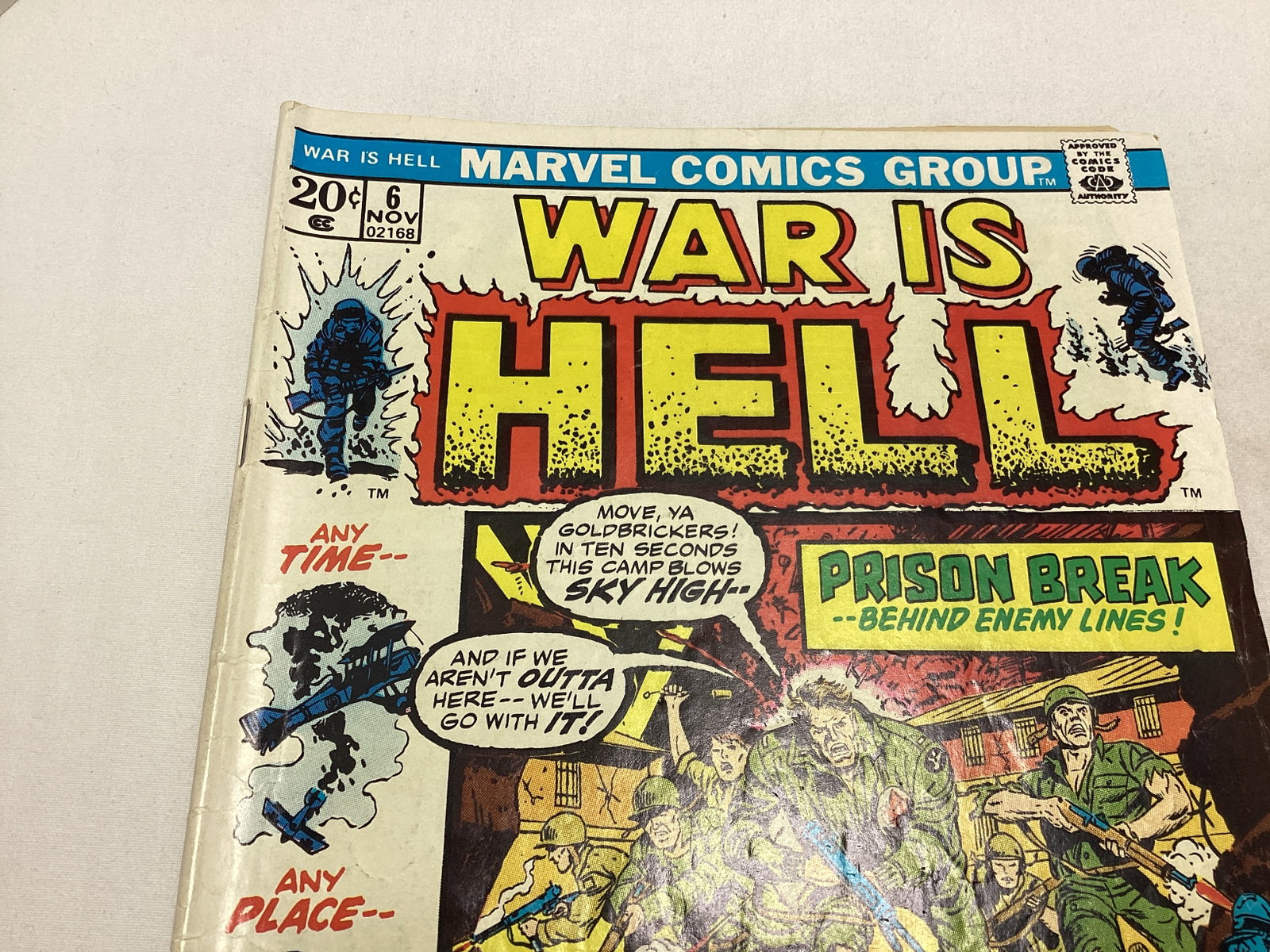 War is Hell 6 Marvel Comic Book - 2