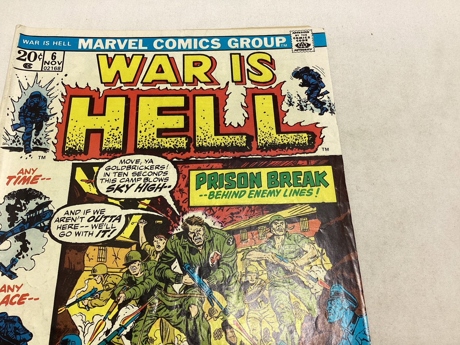 War is Hell 6 Marvel Comic Book - 3