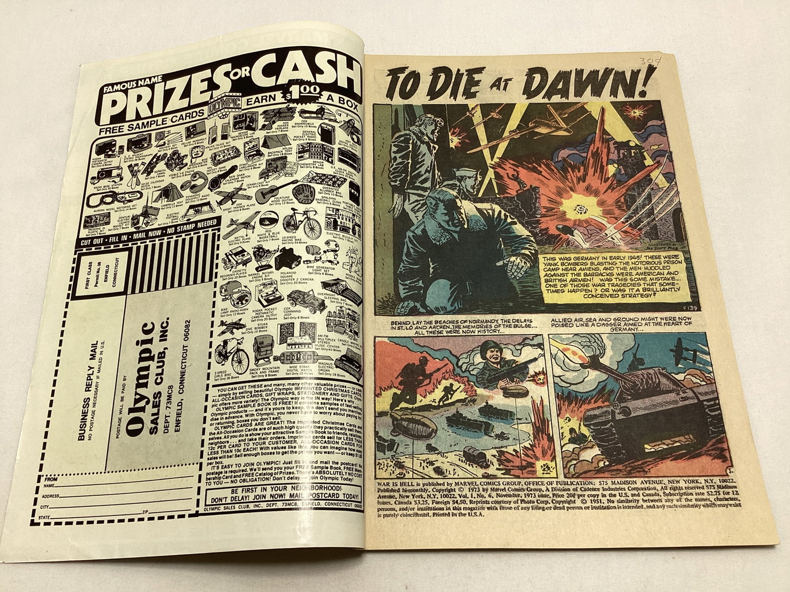 War is Hell 6 Marvel Comic Book - 6
