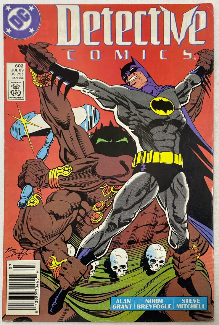 Detective Comics 602 DC Comic Book: 1989, Batman, please preview and see all photos for condition