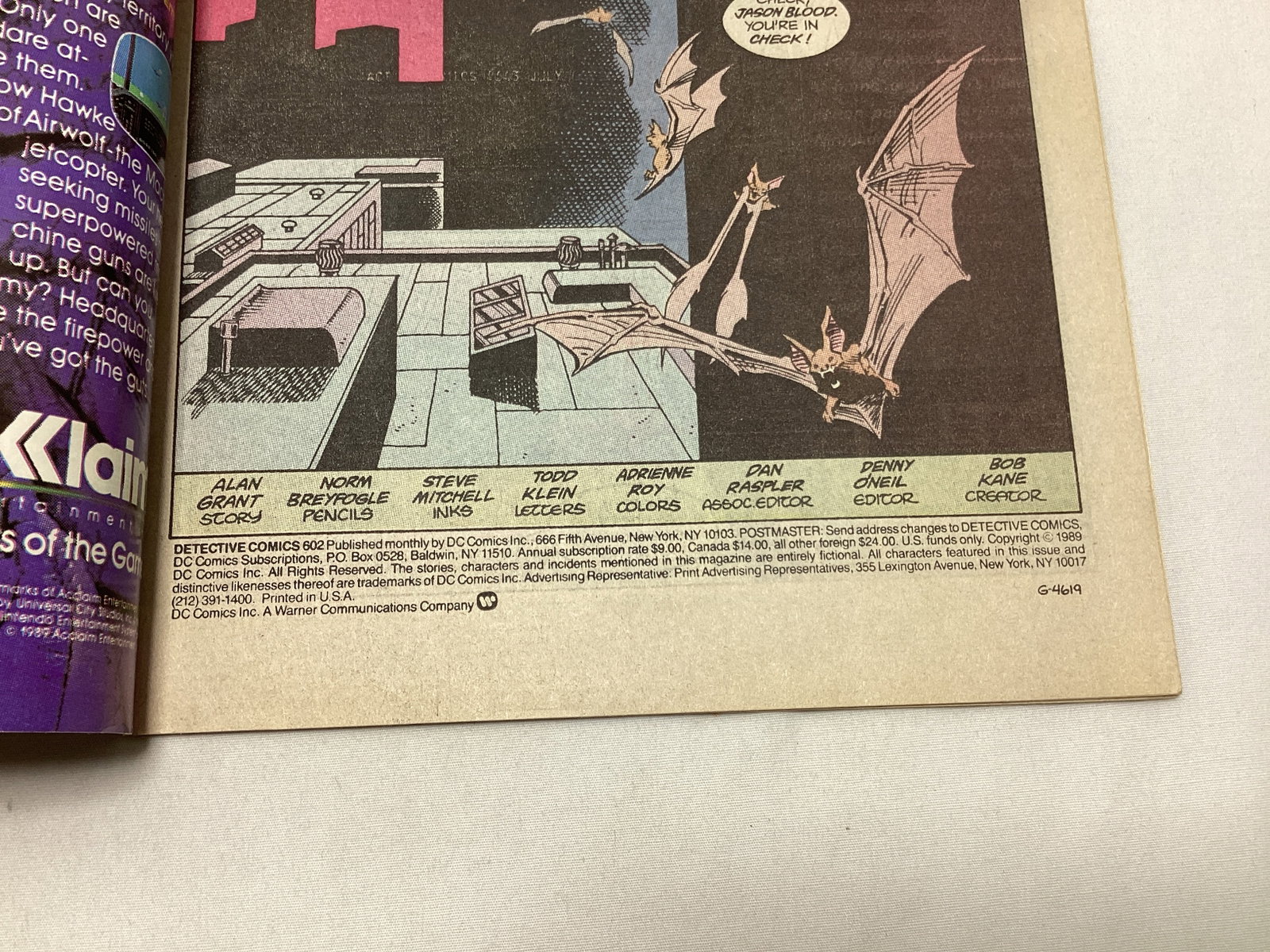 Detective Comics 602 DC Comic Book - 7