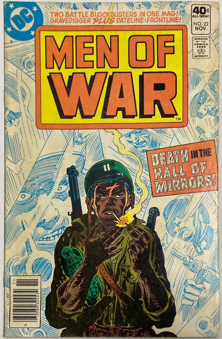 Men of War 22 DC Comic Book: 1979, please preview and see all photos for condition