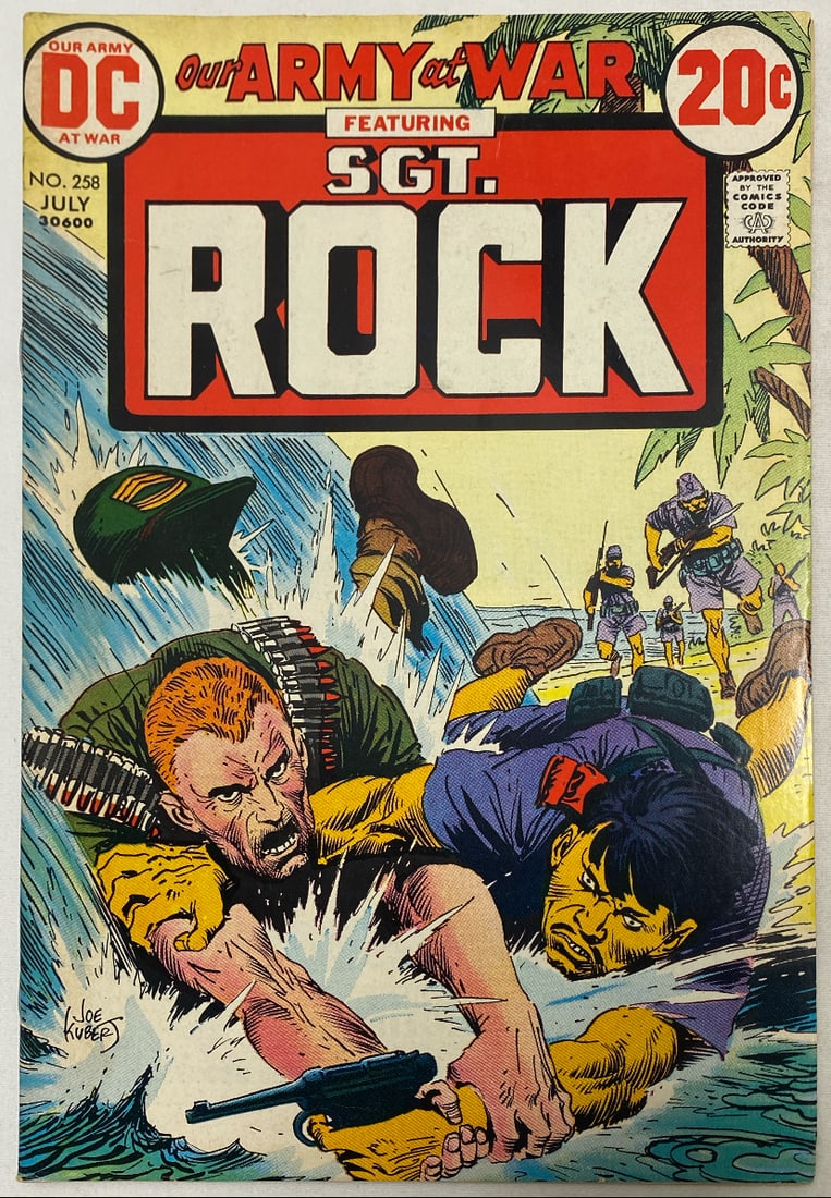 Our Army at War 258 DC Sgt. Rock Comic Book: 1973, please preview and see all photos for condition