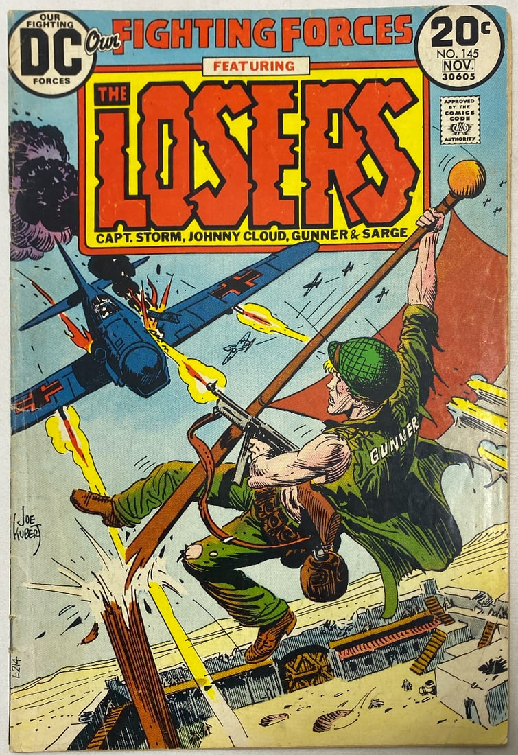 Our Fighting Forces 145 DC The Losers Comic Book (1 of 8)