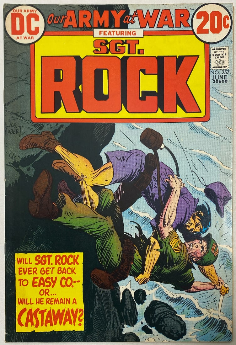 Our Army at War 257 DC Sgt. Rock Comic Book: 1973, please preview and see all photos for condition