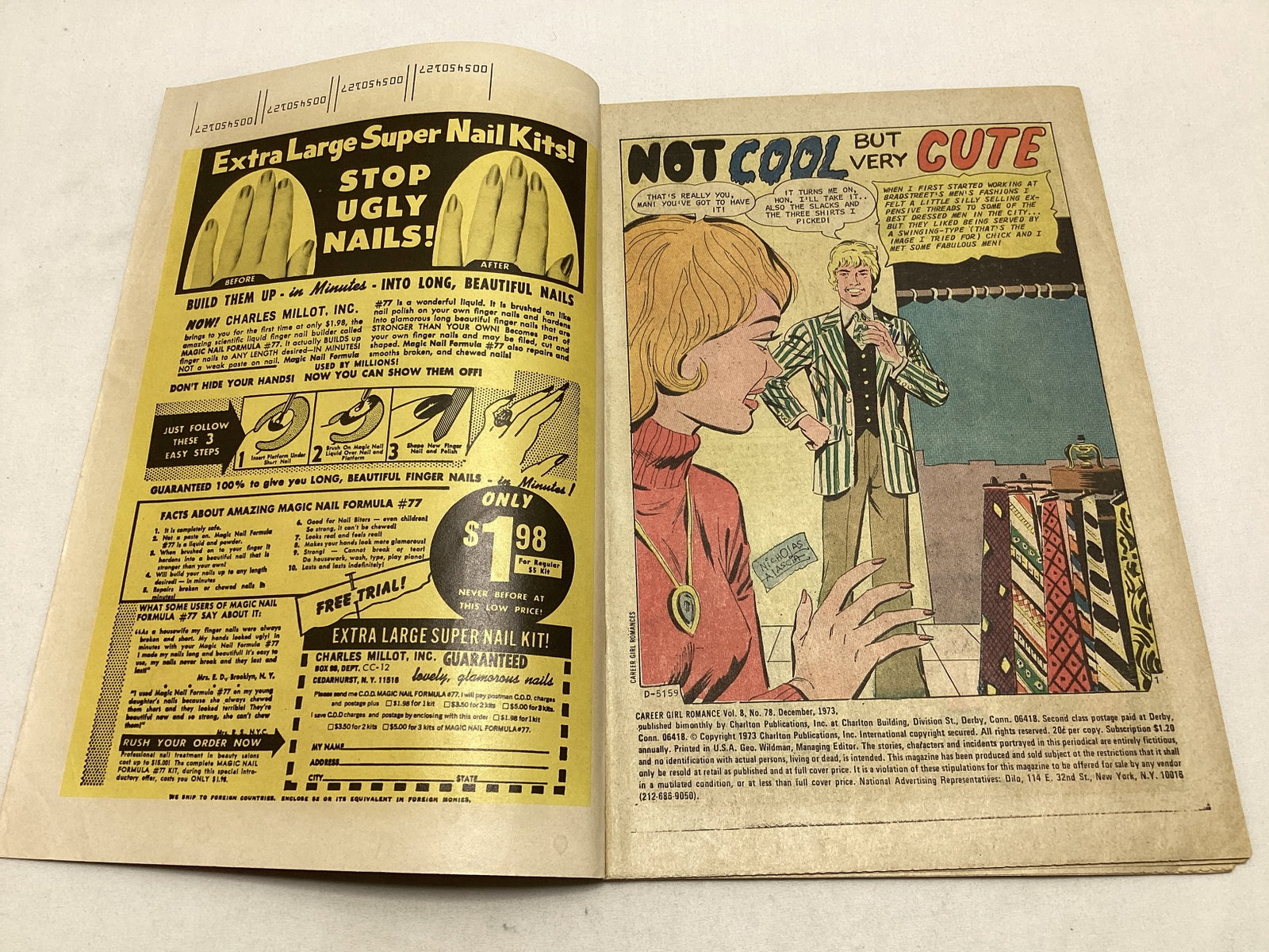 All New Career Girl Romances 78 Charlton Comic Book - 6