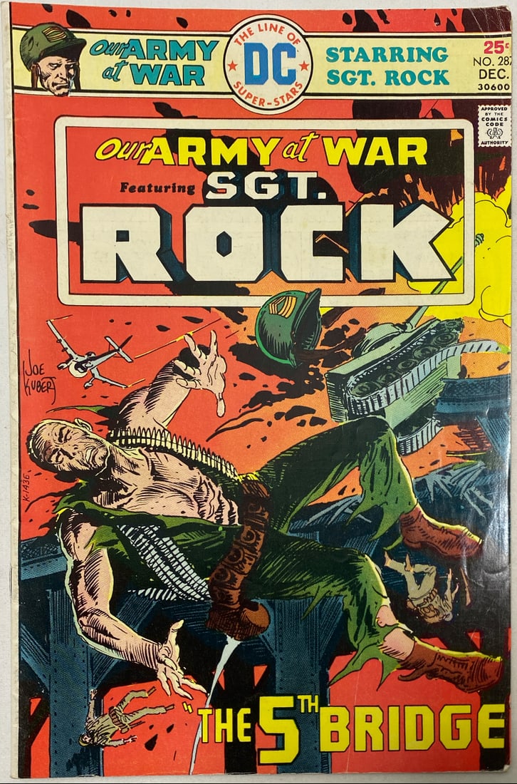 Our Army at War 287 DC Sgt. Rock Comic Book: 1975, please preview and see all photos for condition