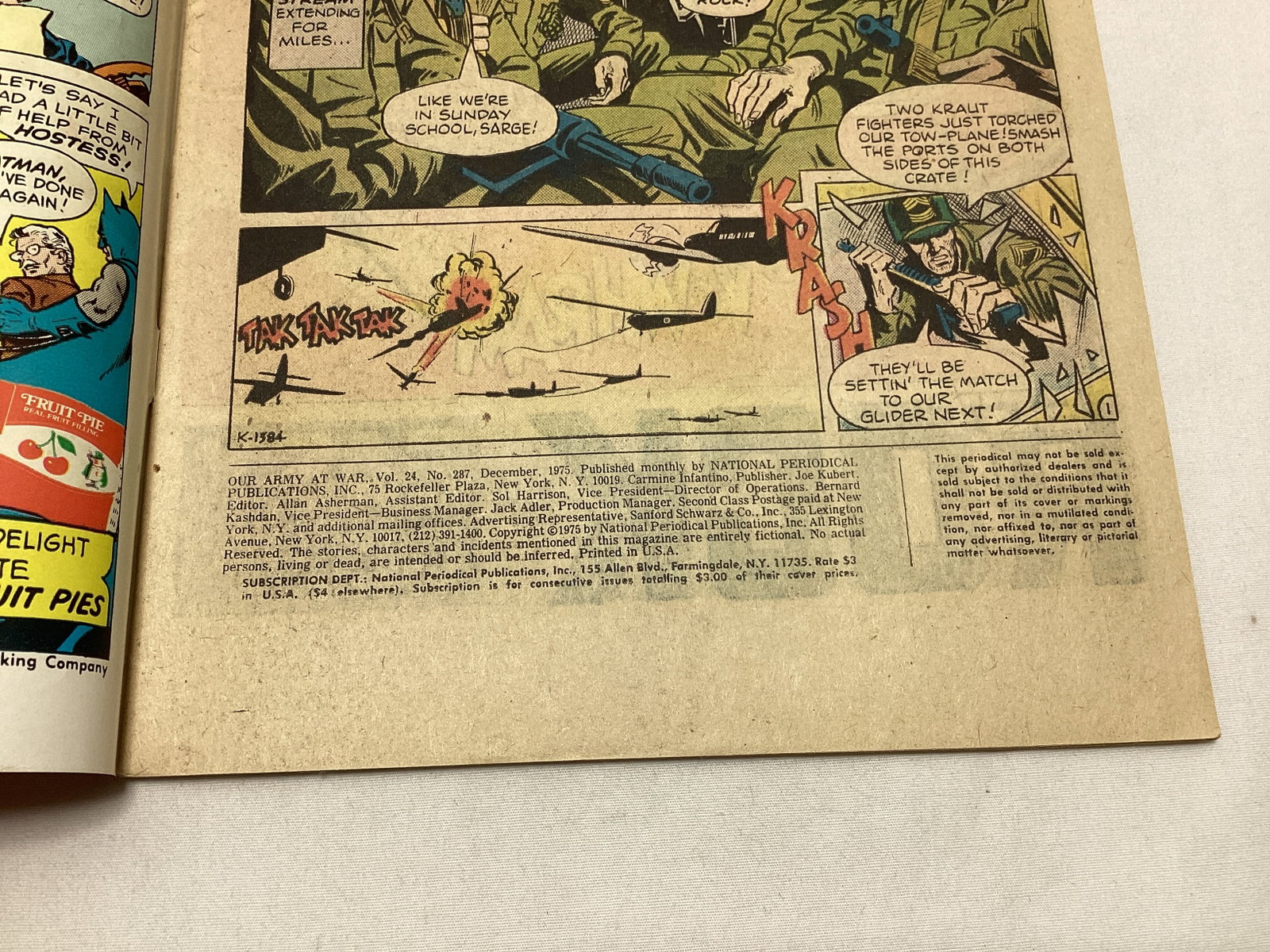 Our Army at War 287 DC Sgt. Rock Comic Book - 7