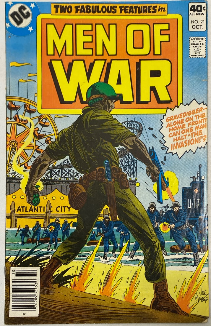 Men of War 21 DC Comic Book: 1979, please preview and see all photos for condition