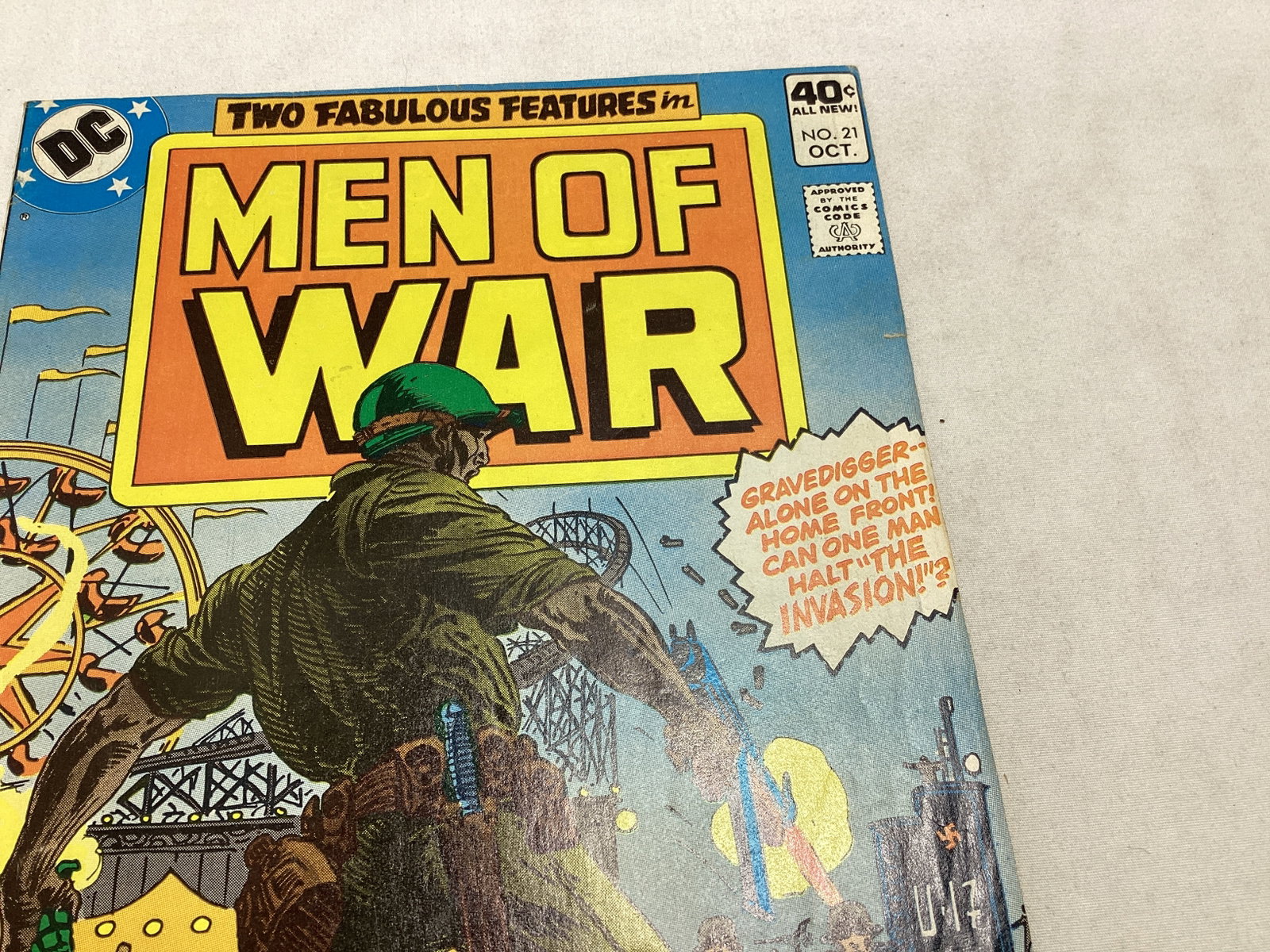Men of War 21 DC Comic Book - 3