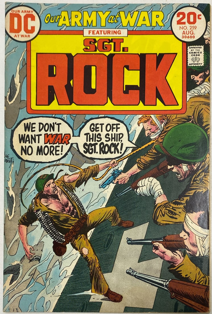 Our Army at War 259 DC Sgt. Rock Comic Book: 1973, please preview and see all photos for condition