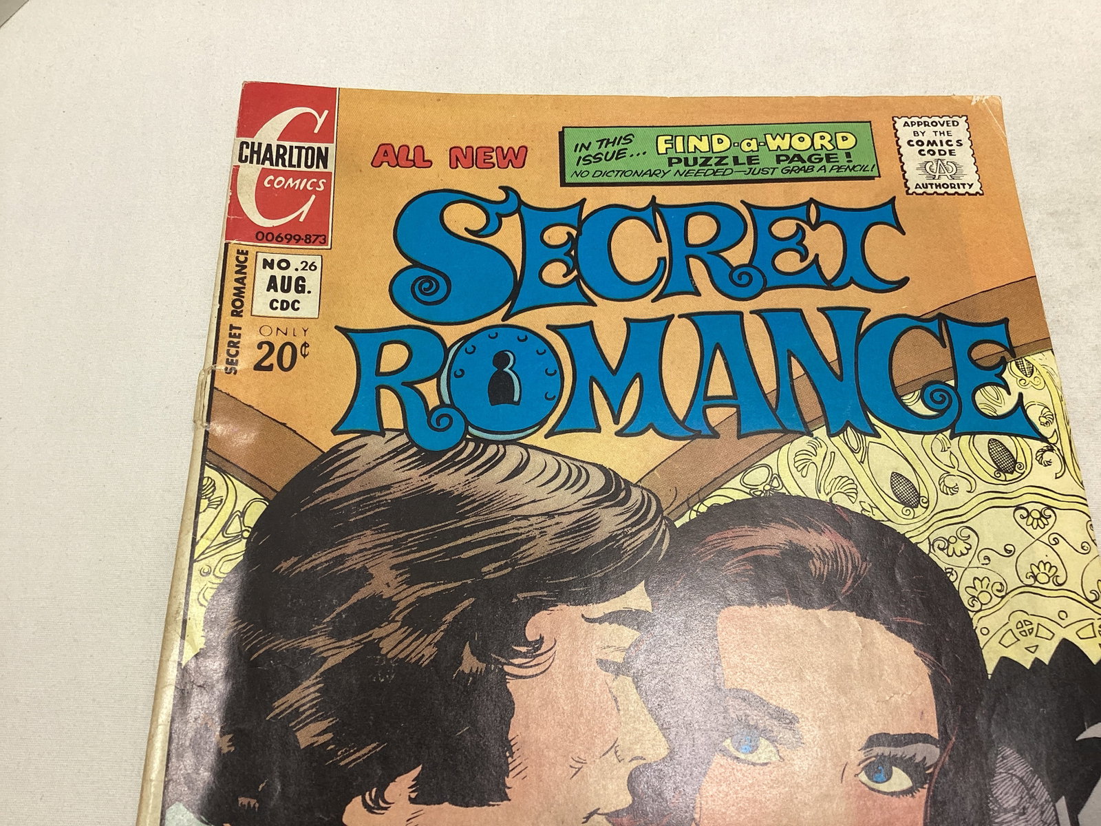 Secret Romance 26 Charlton Comic Book - 2