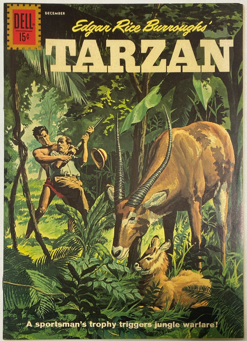 Tarzan 127 Dell Comic Book (1 of 8)