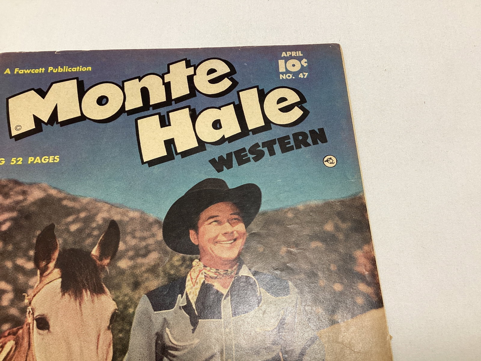 Monte Hale Western 47 Fawcett Comic Book - 3