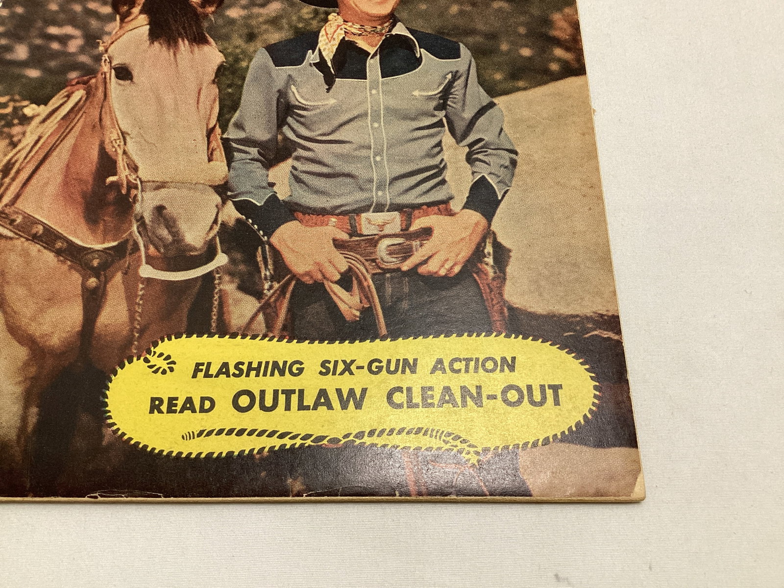 Monte Hale Western 47 Fawcett Comic Book - 5