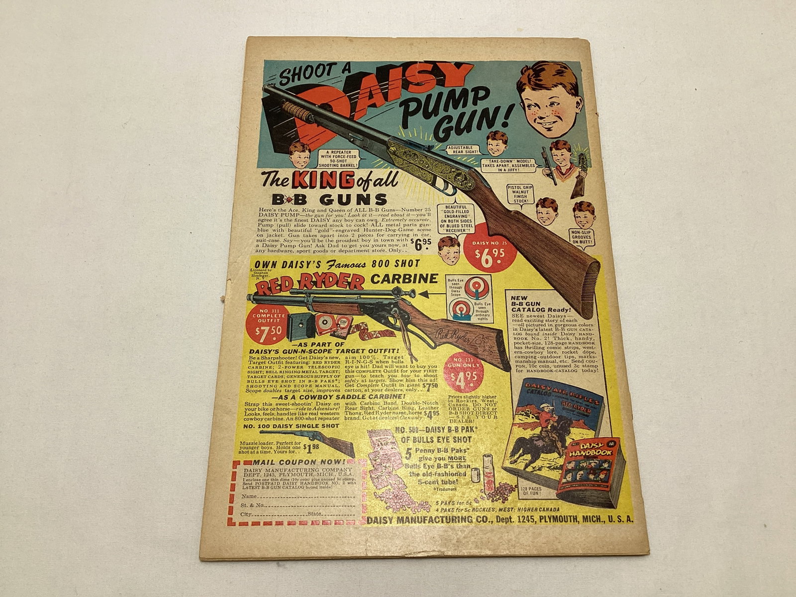 Monte Hale Western 47 Fawcett Comic Book - 8