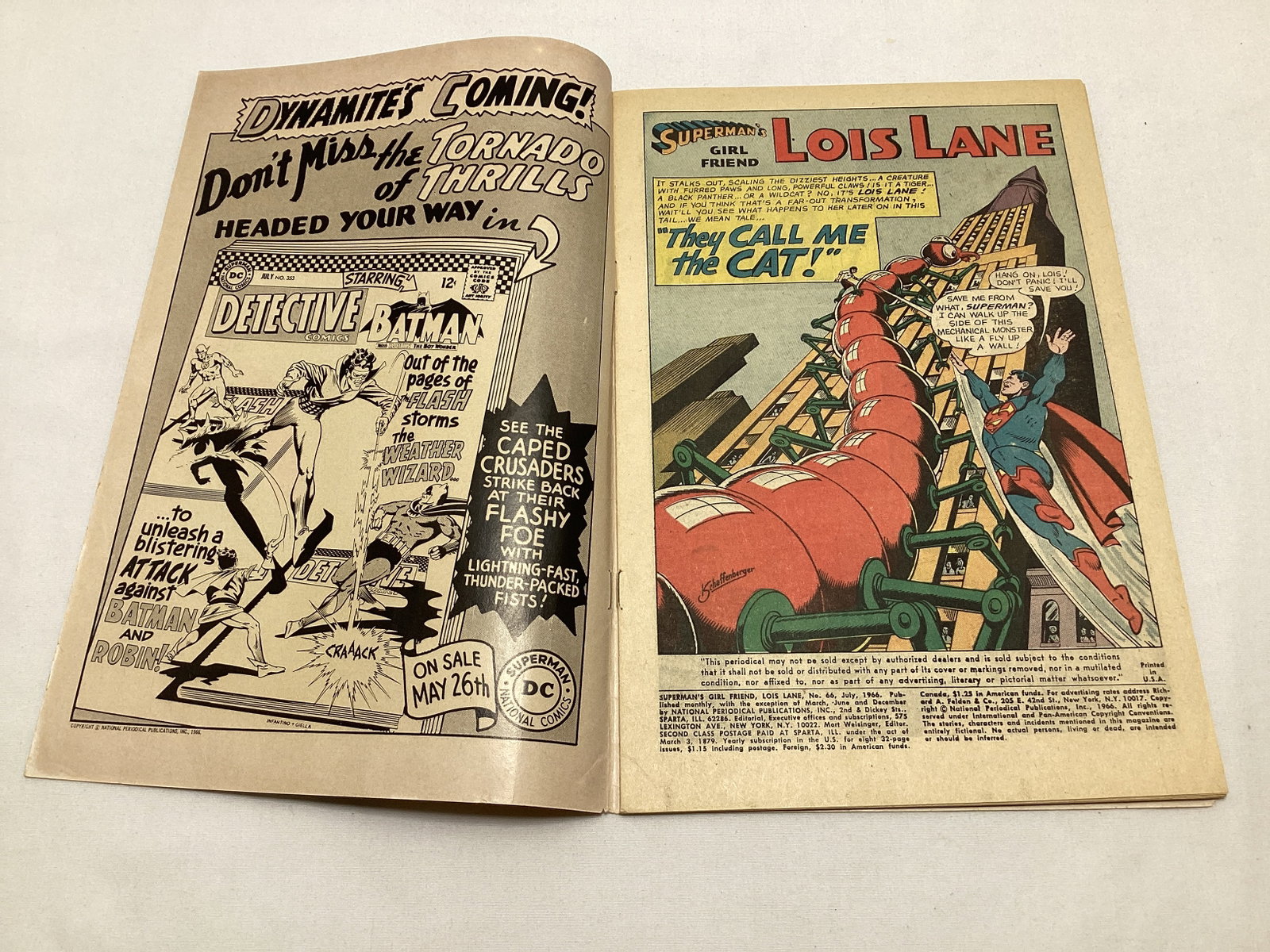 Superman's Girlfriend Lois Lane 66 DC Comic Book - 6