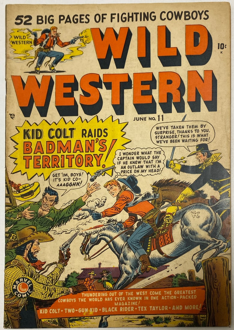 Wild Western 11 Marvel Comic Book (1 of 8)