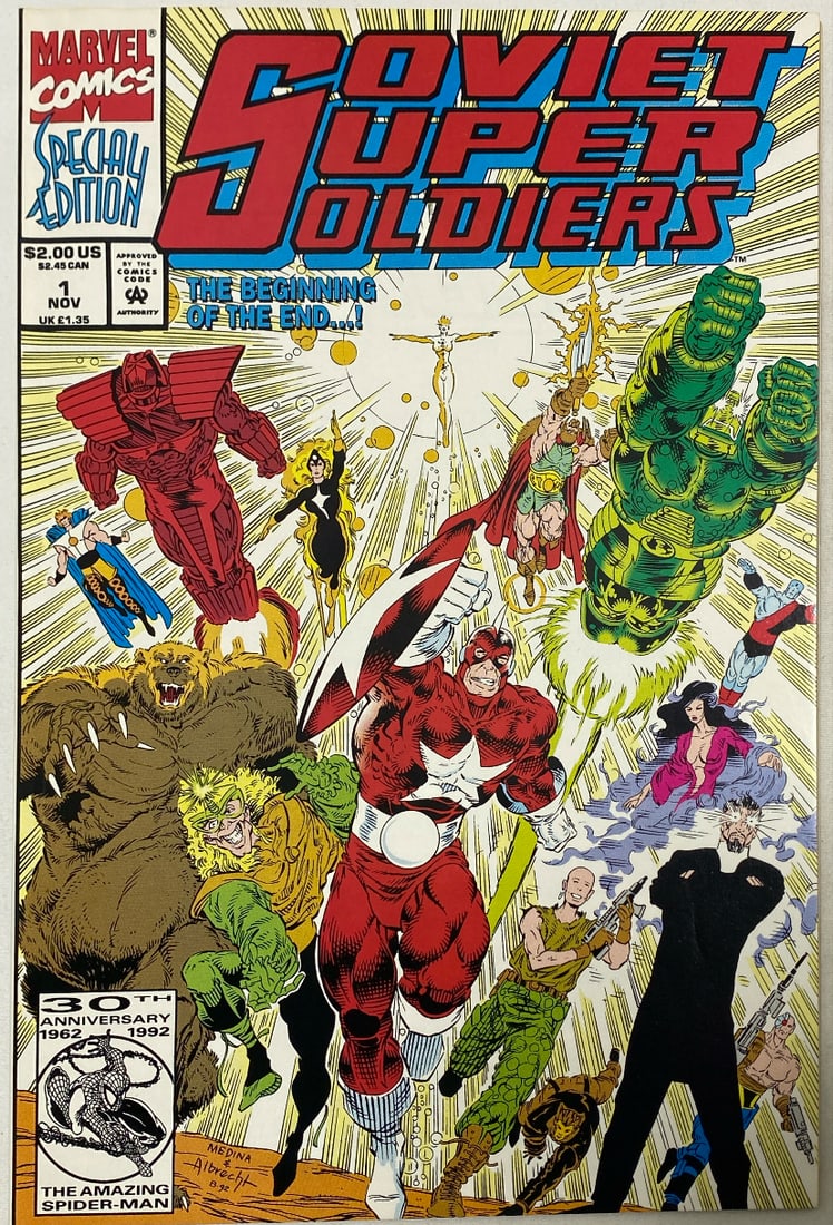 Soviet Super Soldiers 1 Marvel Comic Book (1 of 8)