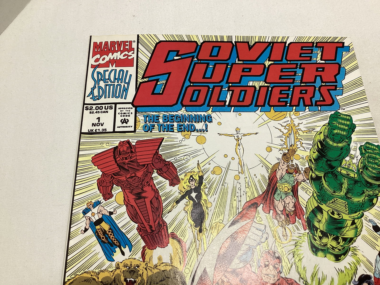 Soviet Super Soldiers 1 Marvel Comic Book - 2