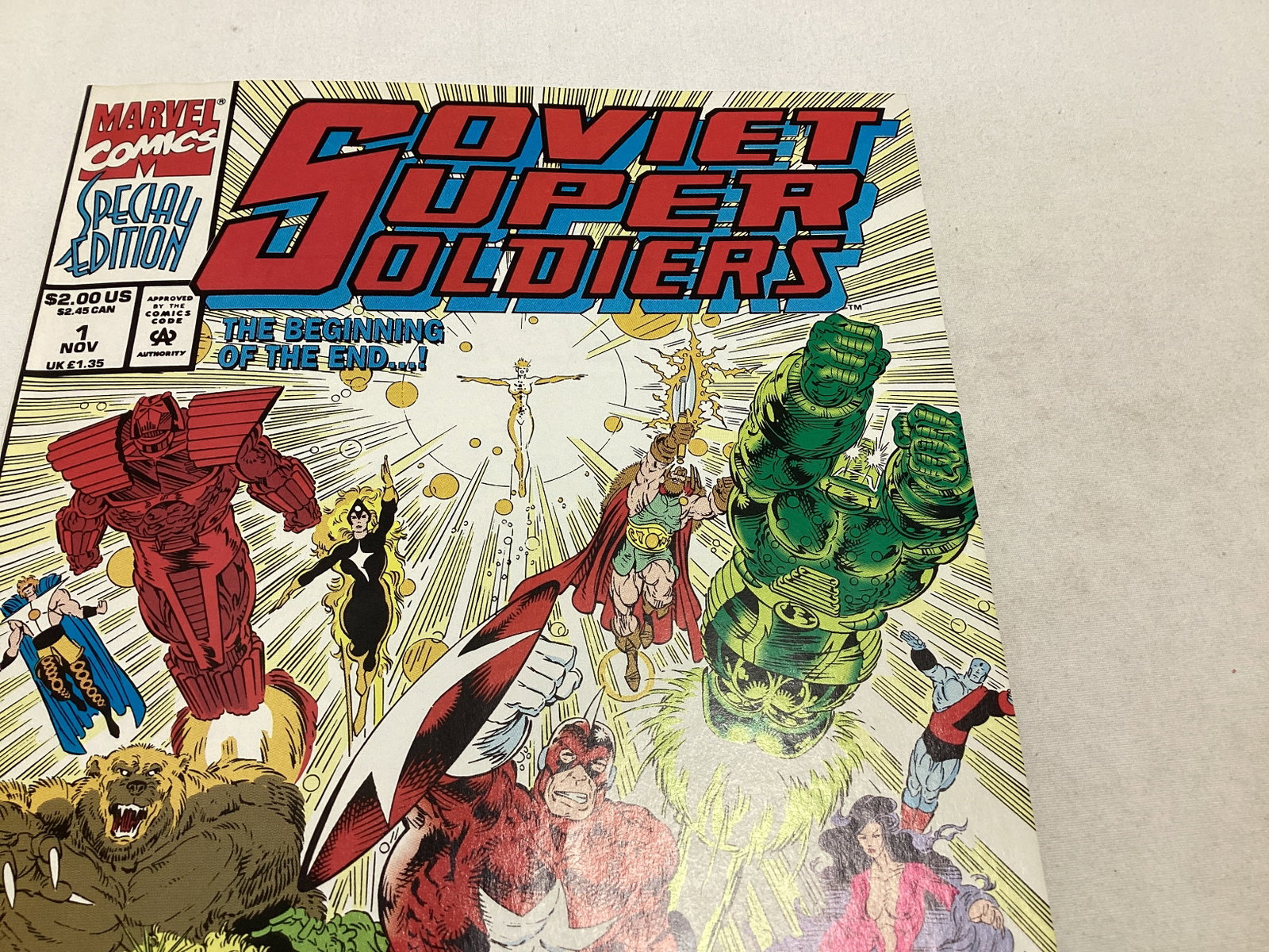 Soviet Super Soldiers 1 Marvel Comic Book - 3
