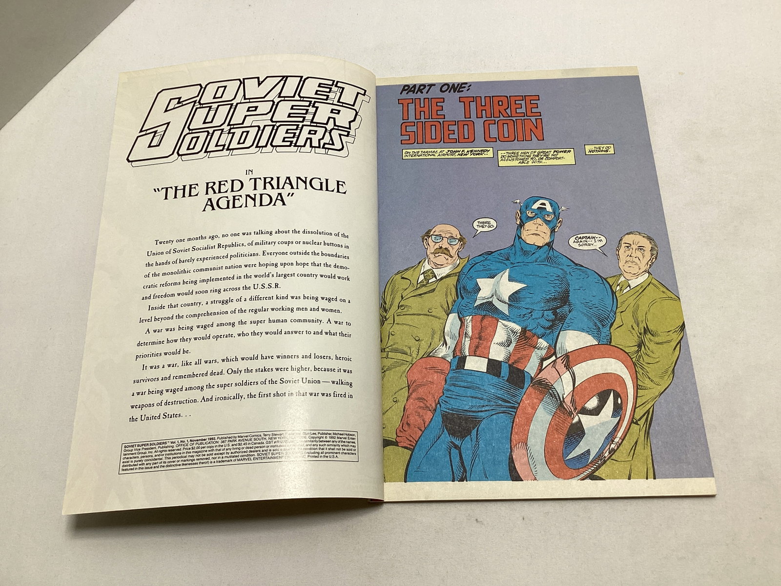 Soviet Super Soldiers 1 Marvel Comic Book - 6