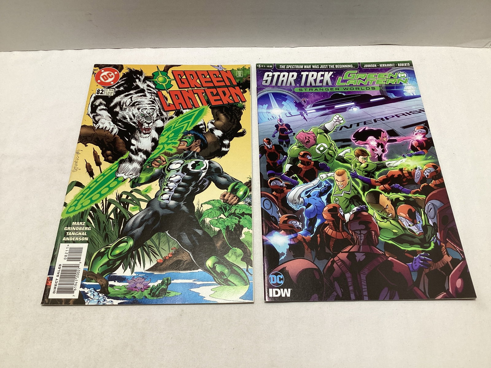 Four Green Lantern DC Comic Books - 2