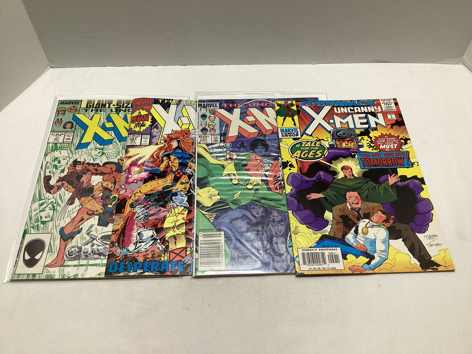 Four Uncanny X-Men Marvel Comic Books (1 of 3)