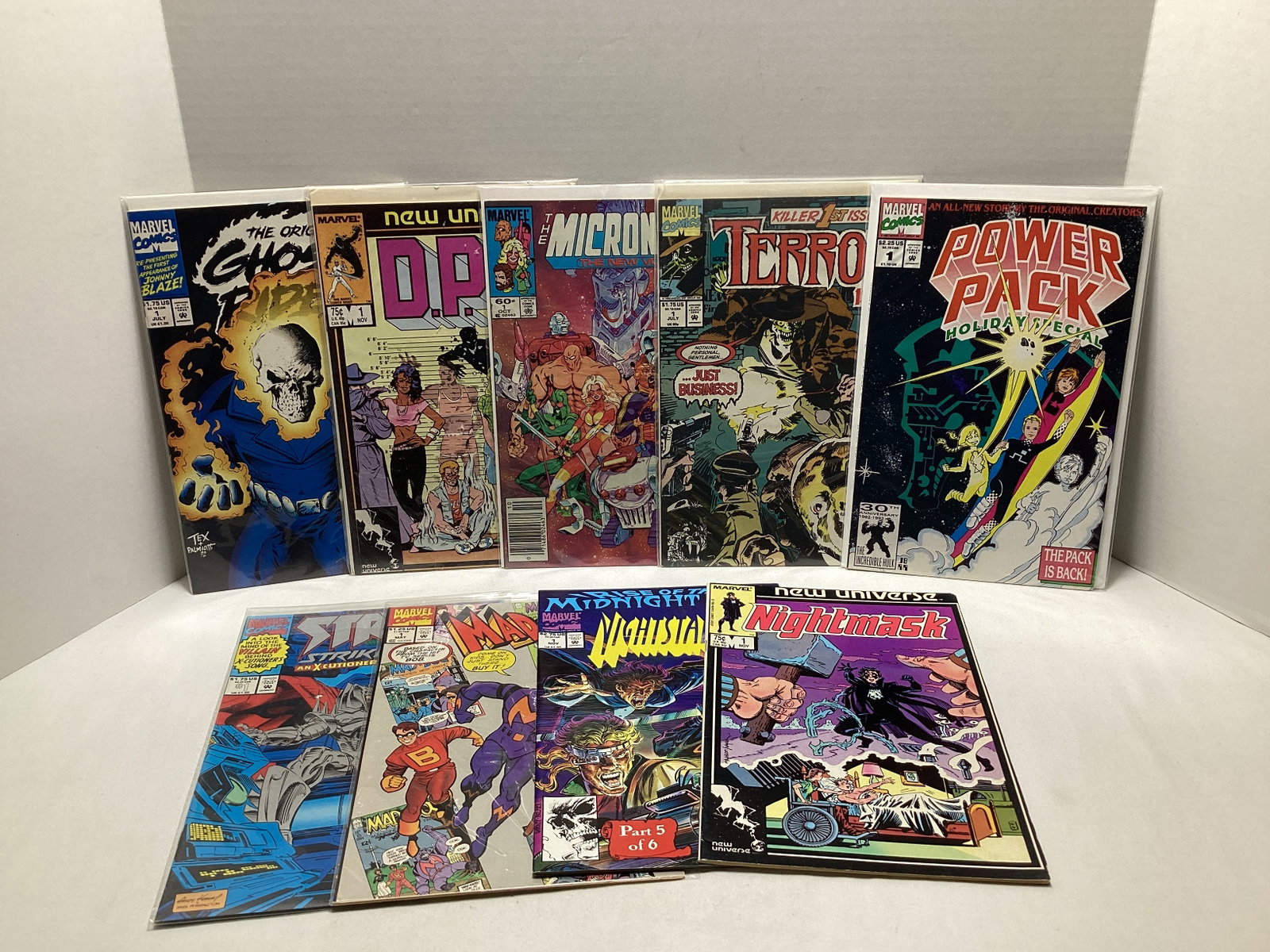 Nine Marvel Comic Books (1 of 5)