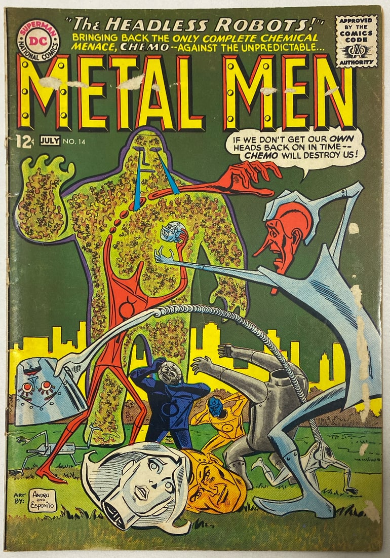 Metal Men 14 DC Comic Book (1 of 8)