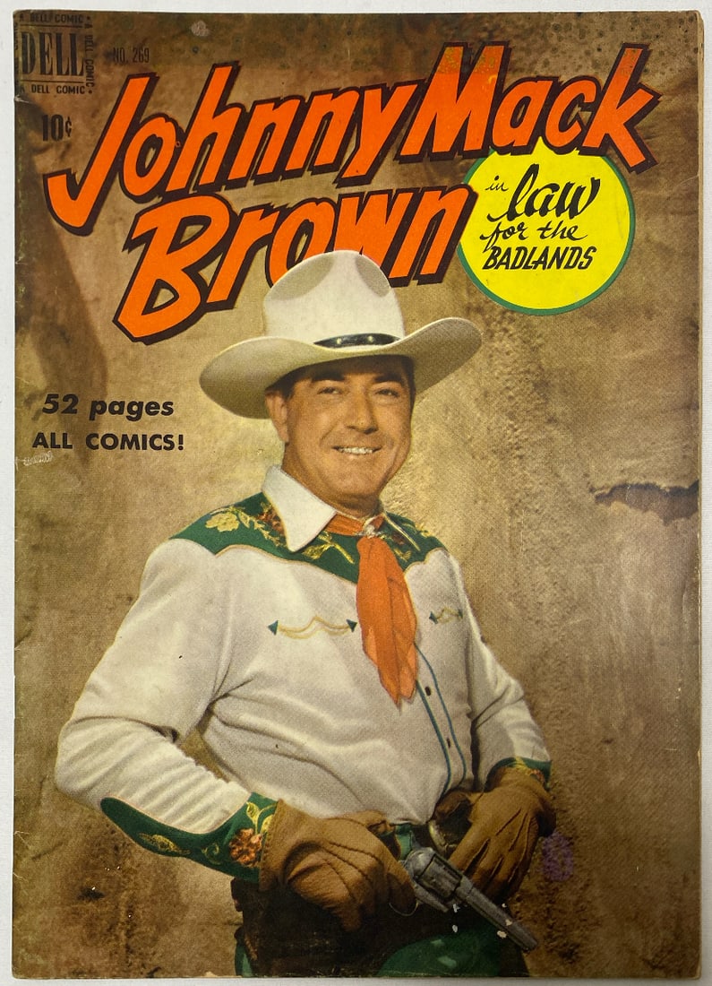 Four Color 269 Dell Johnny Mack Brown Comic Book (1 of 8)