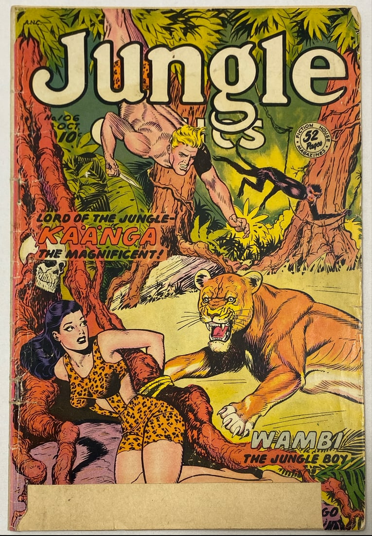 Jungle Comics 106 Fiction House Comic Book (1 of 7)