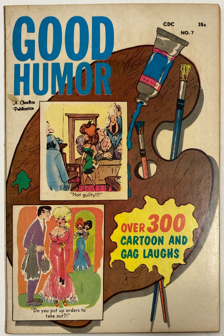 Good Humor 7 Charlton Comic Book: 1967, please preview and see all photos for condition