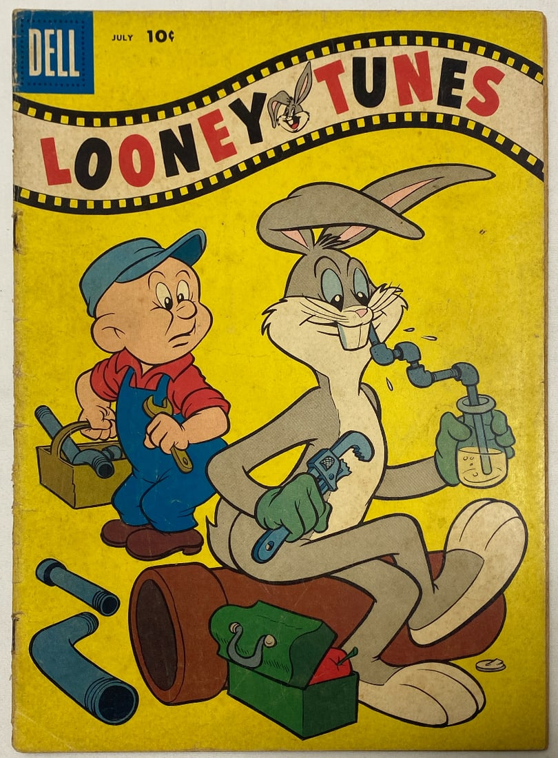 Looney Tunes 201 Dell Comic Book: 1958, please preview and see all photos for condition