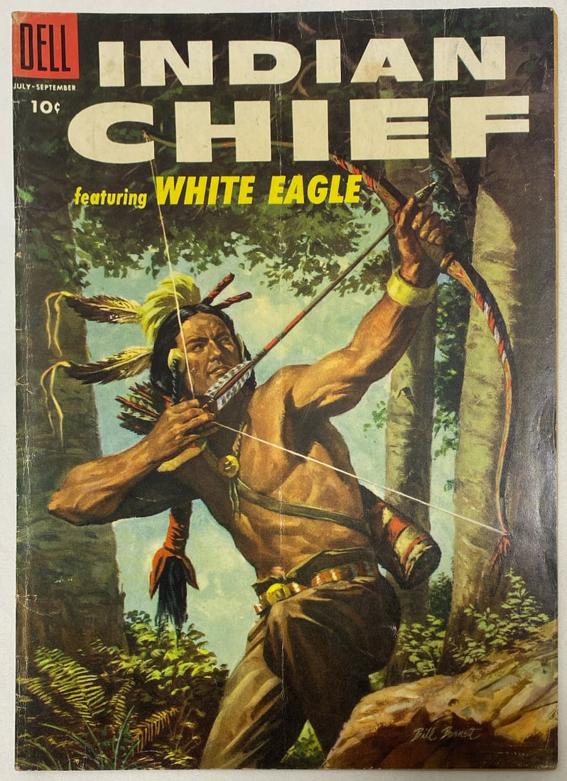 Indian Chief 19 Dell Comic Book (1 of 8)