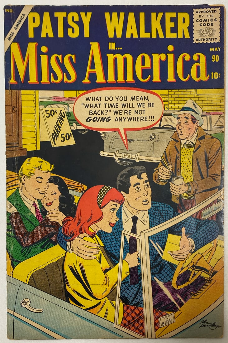 Miss America 90 Patsy Walker Comic Book (1 of 8)
