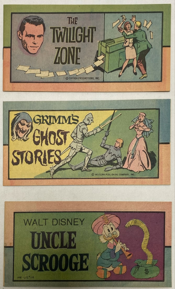 Three Western Publishing Mini Comic Books (1 of 5)