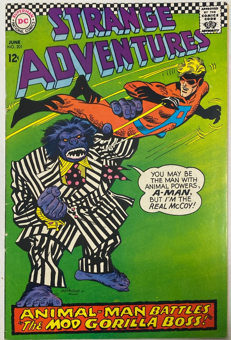 Strange Adventures 201 DC Comic Book (1 of 8)