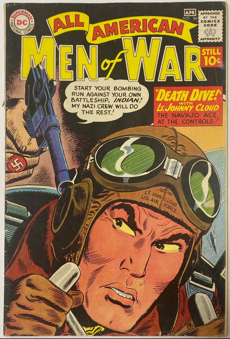 All American Men of War 84 DC Comic Book (1 of 8)