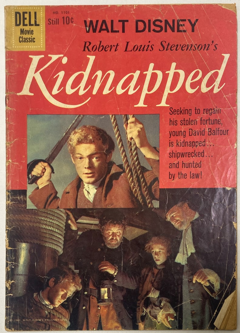 Walt Disney Kidnapped 1101 Dell Comic Book (1 of 8)